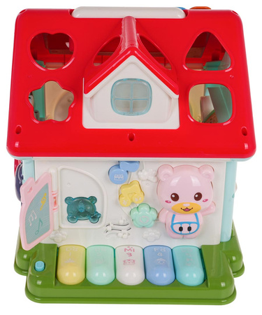 Wielofunkcyjny Interaktywny Domek z Pianinkiem