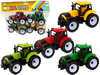 Zestaw Traktorów Rolniczych Farma 4 Sztuki Kolorowe