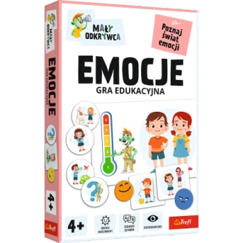 Gra dla dzieci Emocje Mały Odkrywca Trefl 02804