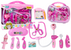 Zestaw Medyczny Małego Doktora W Walizce Światła Dźwięki Różowy