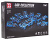 Zestaw Klocków Pojazdy 638el. Niebieskie