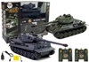 Zestaw Czołgów R/C Zdalnie Sterowane Pojazdy Militarne 1:28 2 Szt.