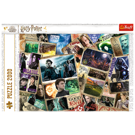 Puzzle - 2000 - Harry Potter - Bohaterowie - Trefl 27123