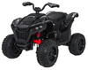 Pojazd Quad Fast Wheel Czarny