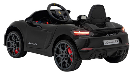 Pojazd Porsche Spyder RS 718 Lakier Czarny