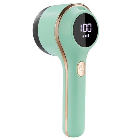 Elektryczna Golarka Do Tkanin Ubrań 3 Tryby Prędkości Zielona