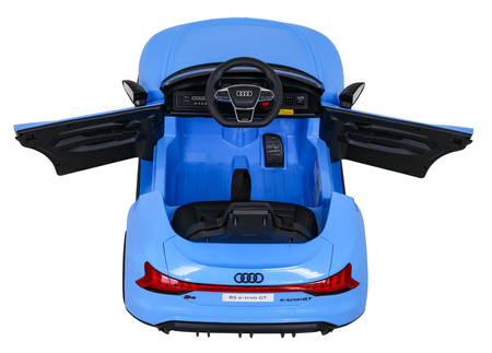 Audi RS E-Tron GT na akumulator Niebieski + Pilot + Napęd 4x4