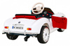 Autko BMW 507 Retro elektryczne dla dzieci Biały roadster