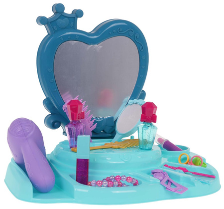 Toaletka Beauty Fashion Niebieska + Akcesoria