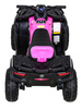 Quad XT-Speed dla dzieci Różowy + Napęd 4x4 + EVA + Wolny Start + Radio MP3 + LED