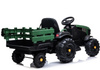 Traktor z Przyczepą na akumulator BDM0925 Zielony Wojskowy