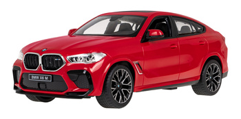 BMW X6 M czerwony RASTAR model 1:14 Zdalnie sterowane auto + Pilot 2,4 GHz
