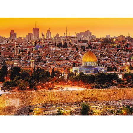 Puzzle - 3000 - Dachy Jerozolimy - Trefl 33032