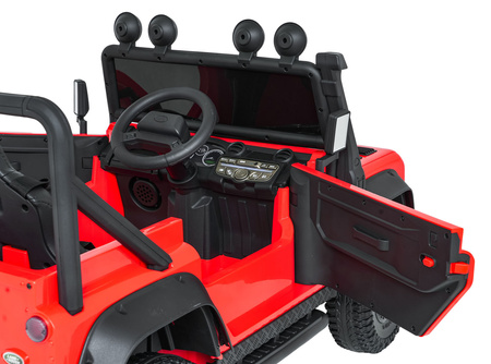 Pojazd Land Rover Defender 110 SVX Concept Czerwony