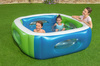 Dmuchany Basen dla dzieci z Oknami widokowymi 168x168x56 BESTWAY