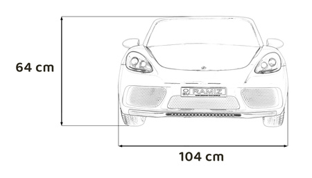 Pojazd Perfecta Lakierowany Niebieski