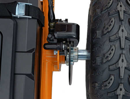 Pojazd Gokart Elektryczny MAIGHTY Pomarańczowy