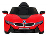 BMW I8 Lift Auto na akumulator Czerwony + Pilot + Wolny Start + 3-pkt pasy + MP3 USB + LED