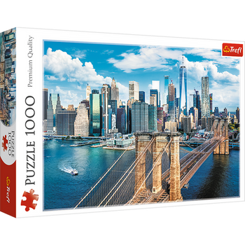 Puzzle - 1000 - Most Brookliński - Nowy Jork - USA - Trefl 10725