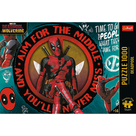 Puzzle - 1000 Premium Plus - Deadpool - Trefl 10835