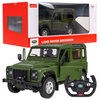 Land Rover Defender zielony RASTAR model 1:14 Zdalnie sterowanie auto + Pilot 2,4 GHz + Ręcznie otwierane drzwi