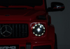 Auto na akumulator Mercedes G63 Czerwony BBH-0003