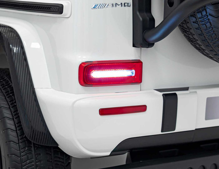 Pojazd Mercedes Benz G63 AMG XXL STRONG Biały