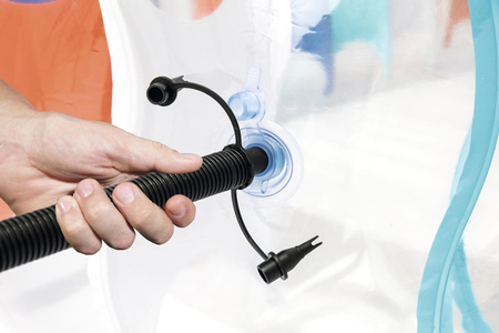 Dmuchany Basen rodzinny Elipsa 229x152x51cm BESTWAY + Łatka naprawcza