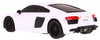 Audi R8 biały RASTAR model 1:24 Zdalnie sterowane auto + Pilot 2,4 GHz