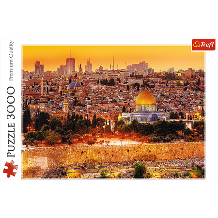 Puzzle - 3000 - Dachy Jerozolimy - Trefl 33032