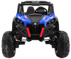 Buggy SuperStar dla dzieci Niebieski + Napęd 4x4 + Pilot + Bagażnik + MP3 LED + Blokada drzwi