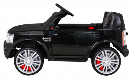 Land Rover Discovery Autko elektryczne dla dzieci Czarny SUV + Pilot