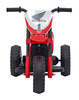 Motorek Cross Honda CRF 450R na akumulator dla dzieci Czerwony + 3 Koła + Gumowy Bieżnik + Klakson
