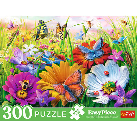 Puzzles - 300 EasyPiece - Owady na łące - Trefl 23103