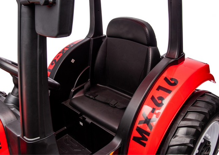 Traktor Na Akumulator A011 24V Czerwony