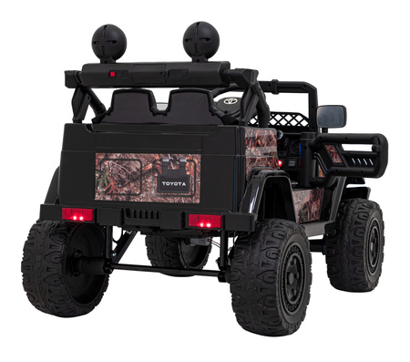 Toyota FJ Cruiser dla dzieci Czarna terenówka + Pilot