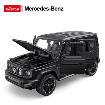 Autko Metalowe 1/32 Mercedes-Benz AMG G63 z Dźwiękiem Czarny RASTAR