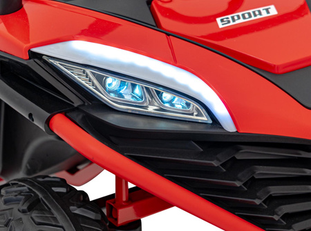 Pojazd Buggy FASTER Czerwony