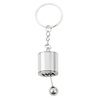 Brelok Metalowy Do Kluczy Skrzynia Biegów Ruchoma Srebrny