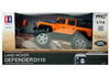 Auto Zdalnie Sterowane Land Rover Defender R/C Pomarańczowe 1:14