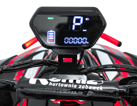 Pojazd Quad DESERT STORM LIFT Czerwony