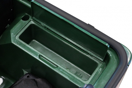 Autko Wojskowe Retro dla 3 dzieci Zielony Jeep Willys