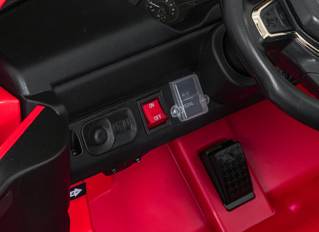 Pojazd RAM 3500 Czerwony