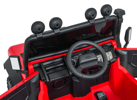 Pojazd Land Rover Defender 110 SVX Concept Czerwony