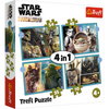Puzzle - 4w1 (35, 48, 54, 70) - Mandalorian - Star Wars - Trefl 34397
