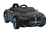 Autko BMW i4 na akumulator dla dzieci Czarny + Wolny Start + EVA + Ekoskóra + Audio LED + Pilot