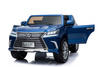 Lexus LX570 Lakierowane Autko dla 2 dzieci Niebieski SUV + Pilot