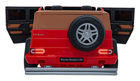 Pojazd Mercedes Benz MAYBACH G650 Czerwony