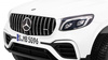 Auto Mercedes GLC 63S dla dzieci Biały SUV + Napęd 4x4