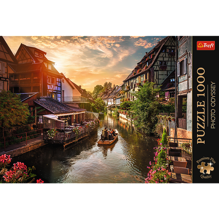 Puzzle - 1000 Premium Plus - Mała Wenecja w Colmar - Francja - Trefl 10816